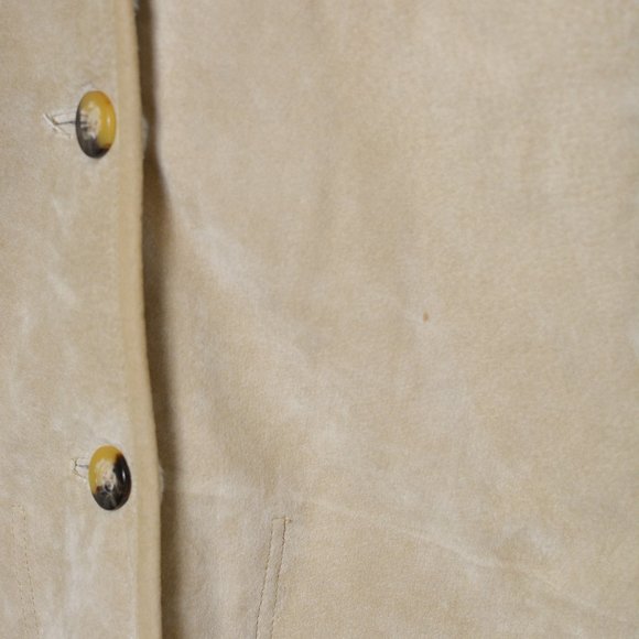 Vintage Genuine Leather Shearling Coat - Picture 6 of 6